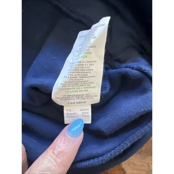 Nike NFL New England Patriots Men’s Large Hoodie Sweatshirt Blue - Picture 6 of 9